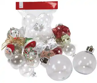 Lincraft Festv shatter-proof baubles offer