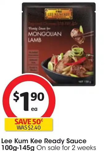 Coles Lee Kum Kee Ready Sauce 100g-145g offer