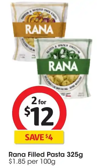 Coles Rana Filled Pasta 325g offer