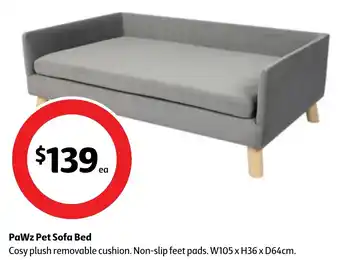 Coles PaWz Pet Sofa Bed offer