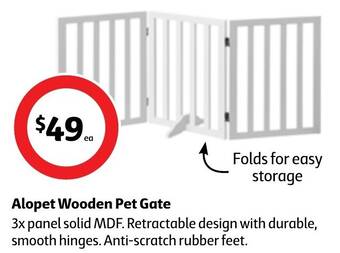 Aldi 2024 pet gate