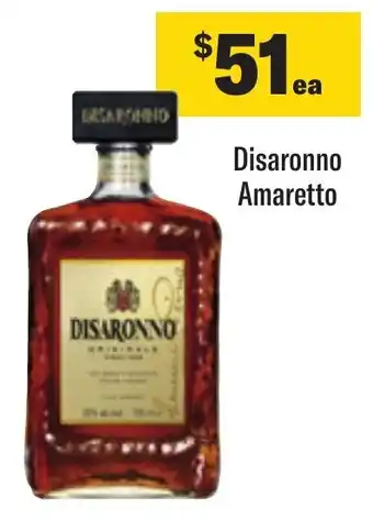 Coles Disaronno Amaretto offer