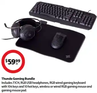 Coles Thunda Gaming Bundle offer