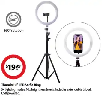 Coles Thunda 10" LED Selfie Ring offer