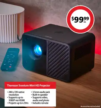 Coles Thomson Scenium Mini HD Projector offer