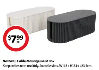 Coles Nestwell Cable Management Box offer
