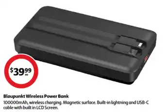 Coles Blaupunkt Wireless Power Bank offer