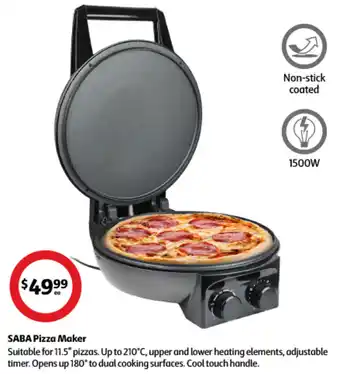 Coles SABA Pizza Maker offer