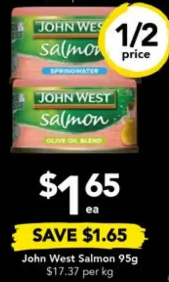 Drakes John West Salmon 95g offer