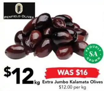 Drakes Extra Jumbo Kalamata Olives offer