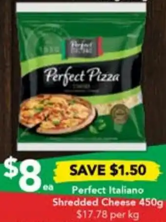 Drakes Perfect Italiano Shredded Cheese 450g offer