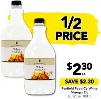 Drakes Penfield Food Co White Vinegar 2lt offer