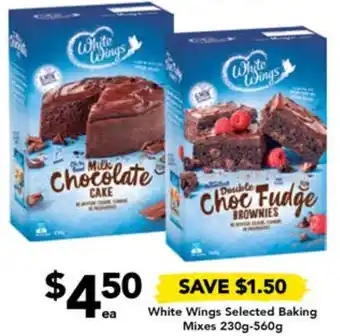 Drakes White Wings Selected Baking Mixes 230g-560g offer