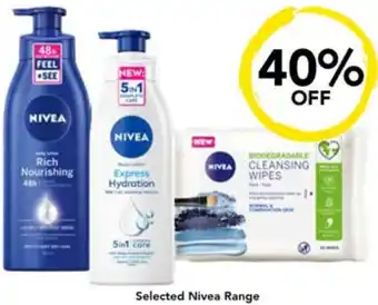 Drakes Selected Nivea Range offer