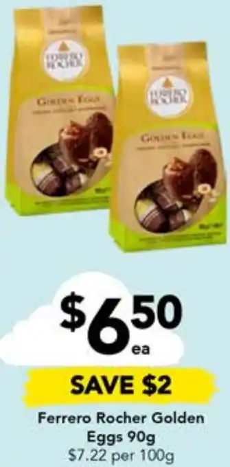 Ferrero Rocher Golden Eggs 90g