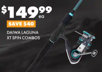 DAIWA LAGUNA XT SPIN COMBOS
