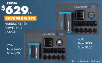 BCF HARDKORR 12V POWER HUB RANGE offer