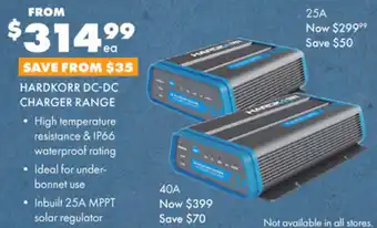 BCF HARDKORR DC-DC CHARGER RANGE offer