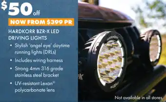 BCF HARDKORR BZR-X LED DRIVING LIGHTS offer