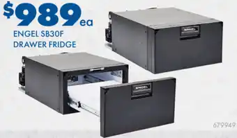 BCF ENGEL SB30F DRAWER FRIDGE offer