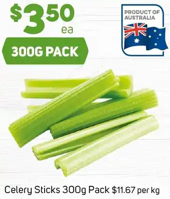 Foodland Celery Sticks 300g Pack offer