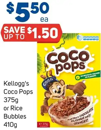 Foodland Kellogg's Coco Pops 375g offer