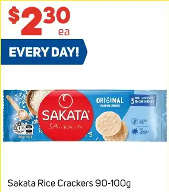Foodland Sakata Rice Crackers 90-100g offer