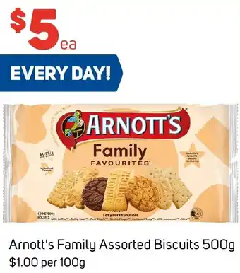 Foodland Arnott's Family Assorted Biscuits 500g offer