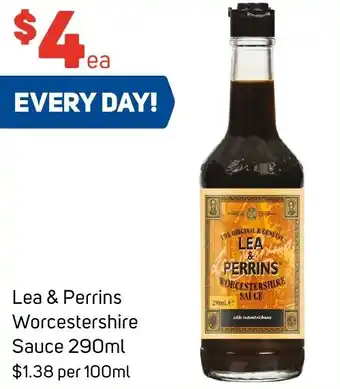 Foodland Lea & Perrins Worcestershire Sauce 290ml offer