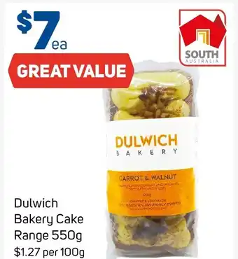 Foodland Dulwich Bakery Cake Range 550g offer