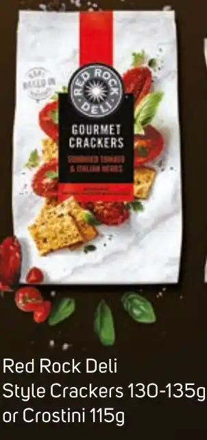 Foodland Red Rock Deli Gourmet Crackers offer