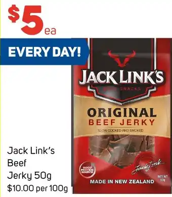 Foodland Jack Link's Beef Jerky 50g offer