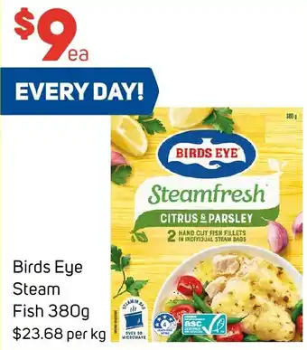 Foodland Birds Eye Steam Fish 380g offer