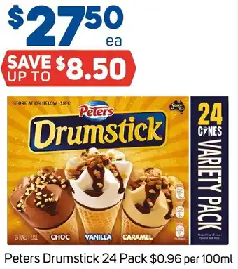 Foodland Peters Drumstick 24 Pack offer