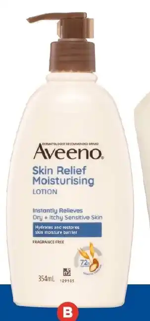 Foodland Aveeno Moisturising Lotion 354ml offer