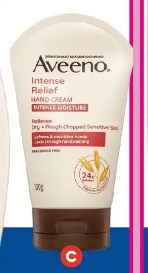 Foodland Aveeno Hand Cream 100g offer