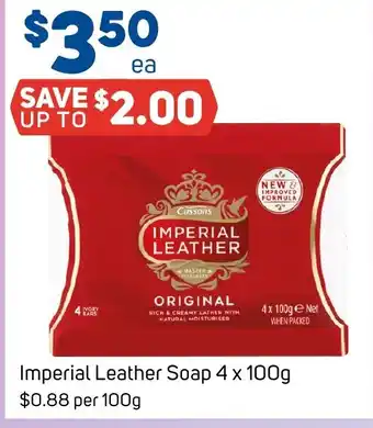 Foodland Imperial Leather Soap 4 x 100g offer