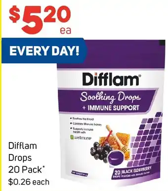 Foodland Difflam Drops 20 Pack offer