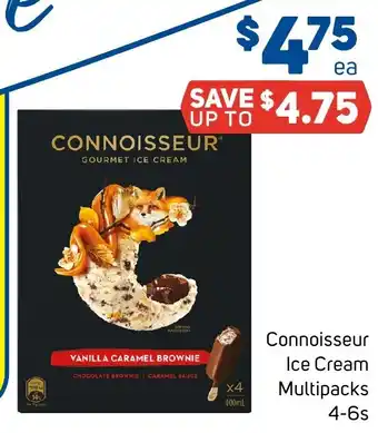 Foodland Connoisseur Ice Cream Multipacks 4-6s offer