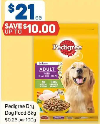 Pedigree Dry Dog Food 8kg