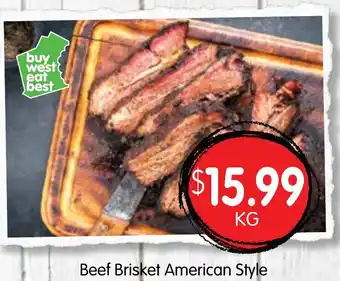 Spudshed Beef Brisket American Style offer