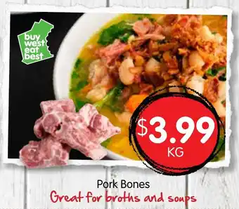 Spudshed Pork Bones offer