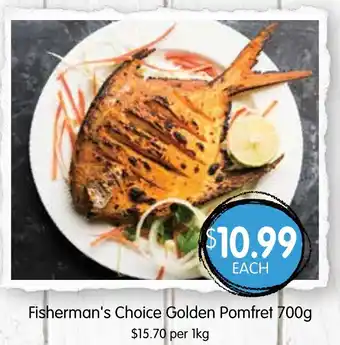 Spudshed Fisherman's Choice Golden Pomfret 700g offer