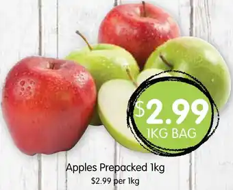 Spudshed Apples Prepacked 1kg offer