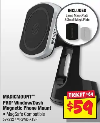 MAGICMOUNT PRO² Window/Dash Magnetic Phone Mount