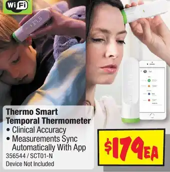 Thermo Smart Temporal Thermometer
