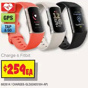 JB Hi-Fi Charge 6 Fitbit offer