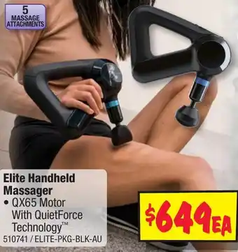 JB Hi-Fi Elite Handheld Massager offer