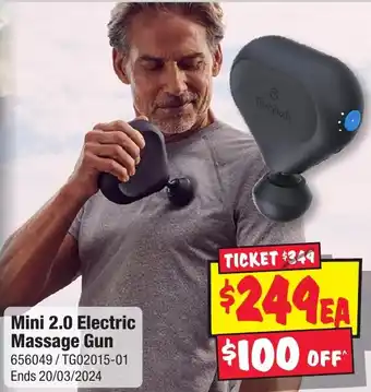 JB Hi-Fi Mini 2.0 Electric Massage Gun offer