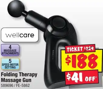 JB Hi-Fi Folding Therapy Massage Gun offer